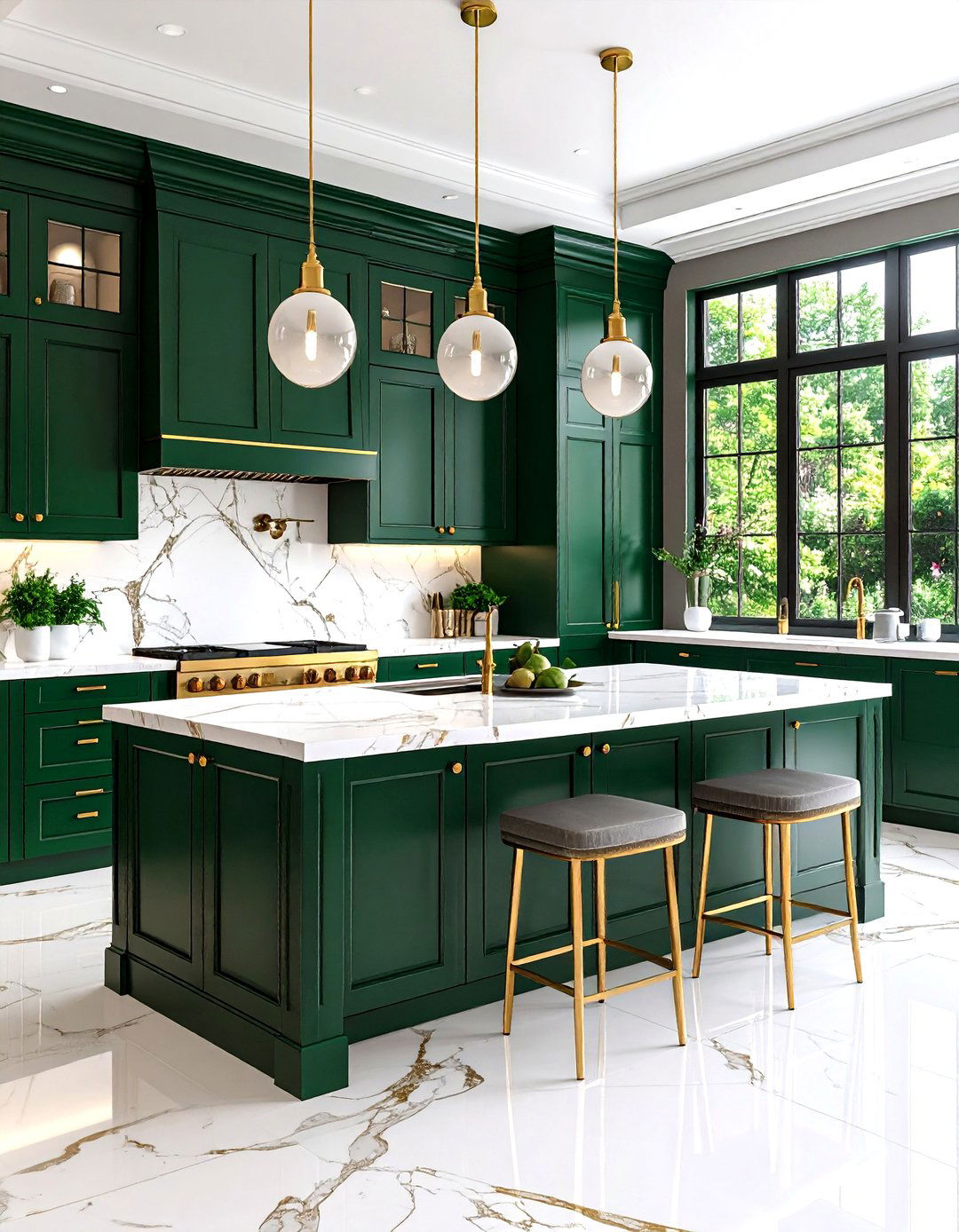 The Jewel Toned Kitchen - 30 kitchen inspiration