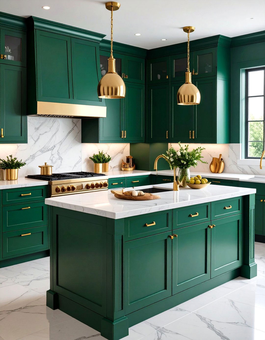 The Jewel Toned Kitchen - 30 kitchen remodeling ideas