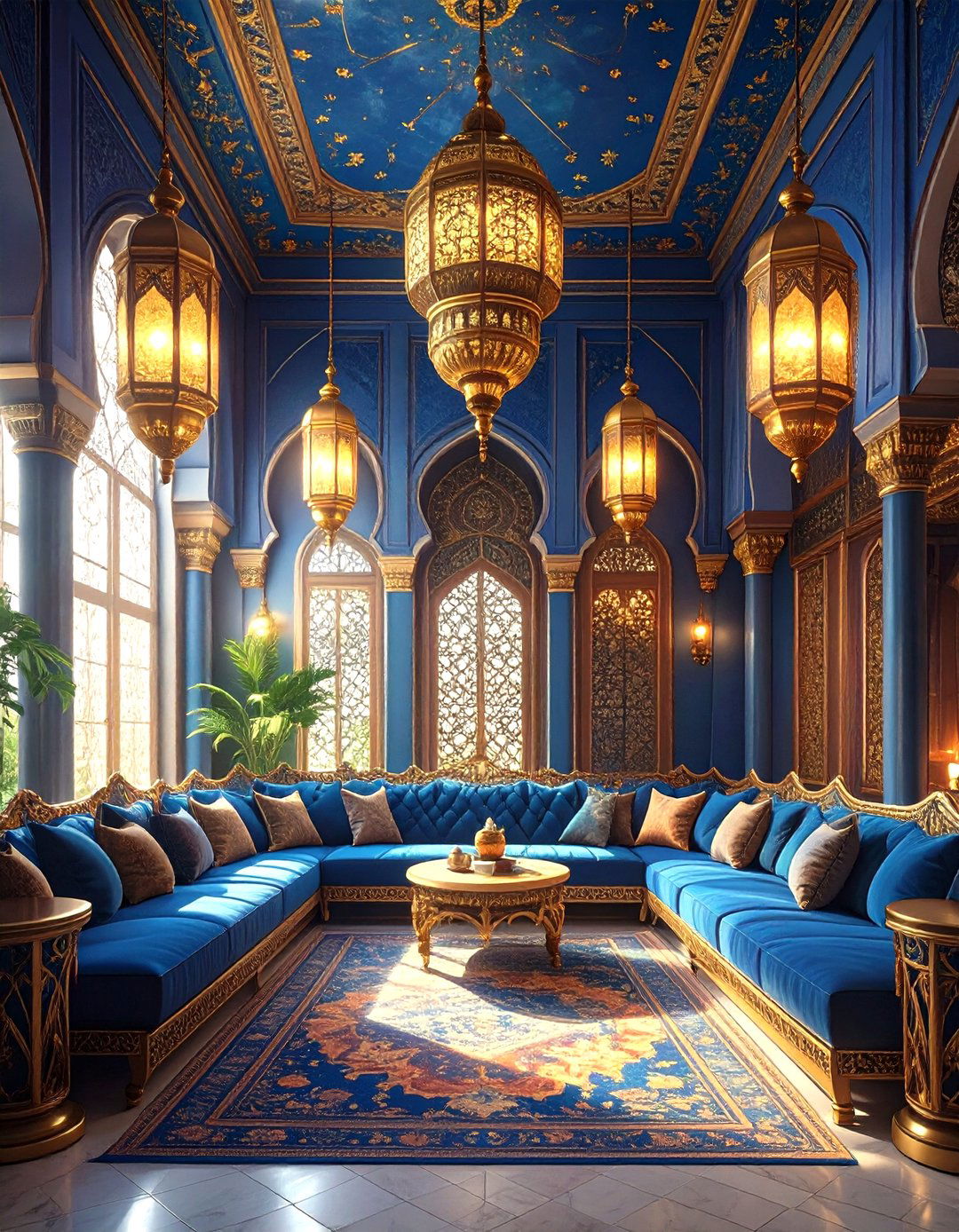 30 Moroccan Interior Design Ideas for Exotic Style - We Love Home Blog