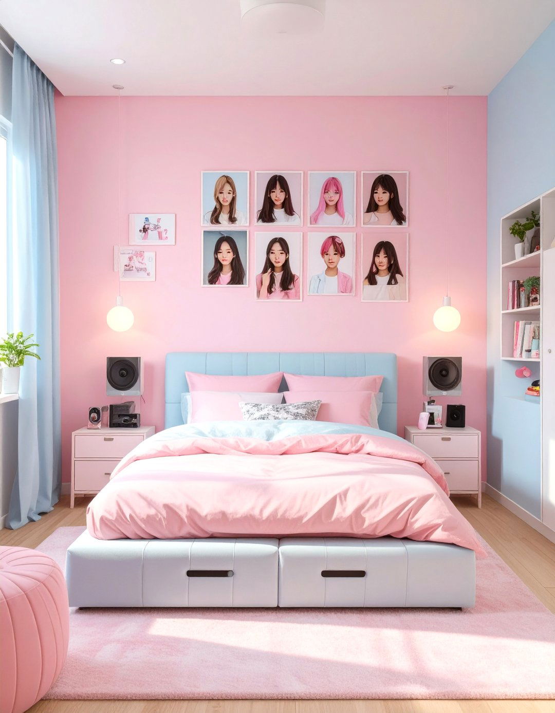 The K Pop Fans Vibrant Hub - 30 ai teen room design ideas