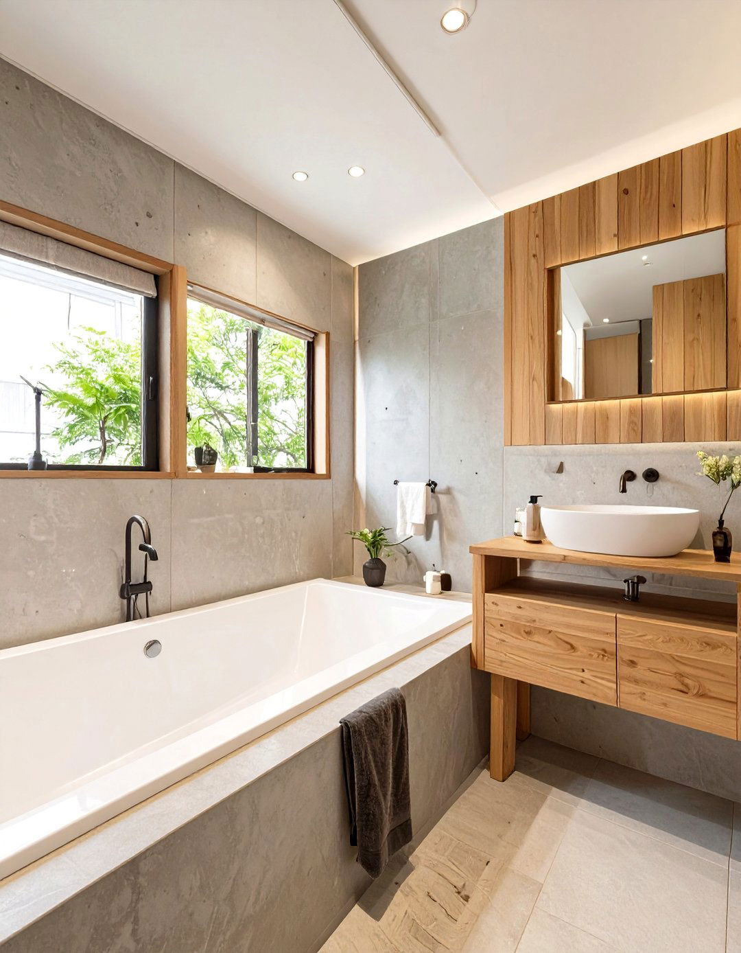 The Kanso Inspired Simple Bathroom - 30 japan bathroom design ideas
