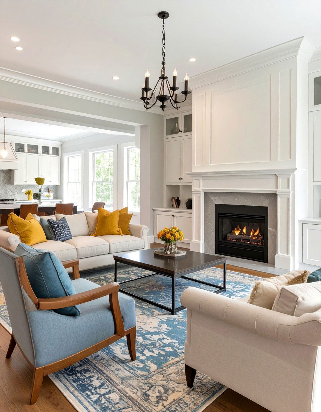 The Keeping Room with a Modern Twist - 30 american colonial interior design ideas