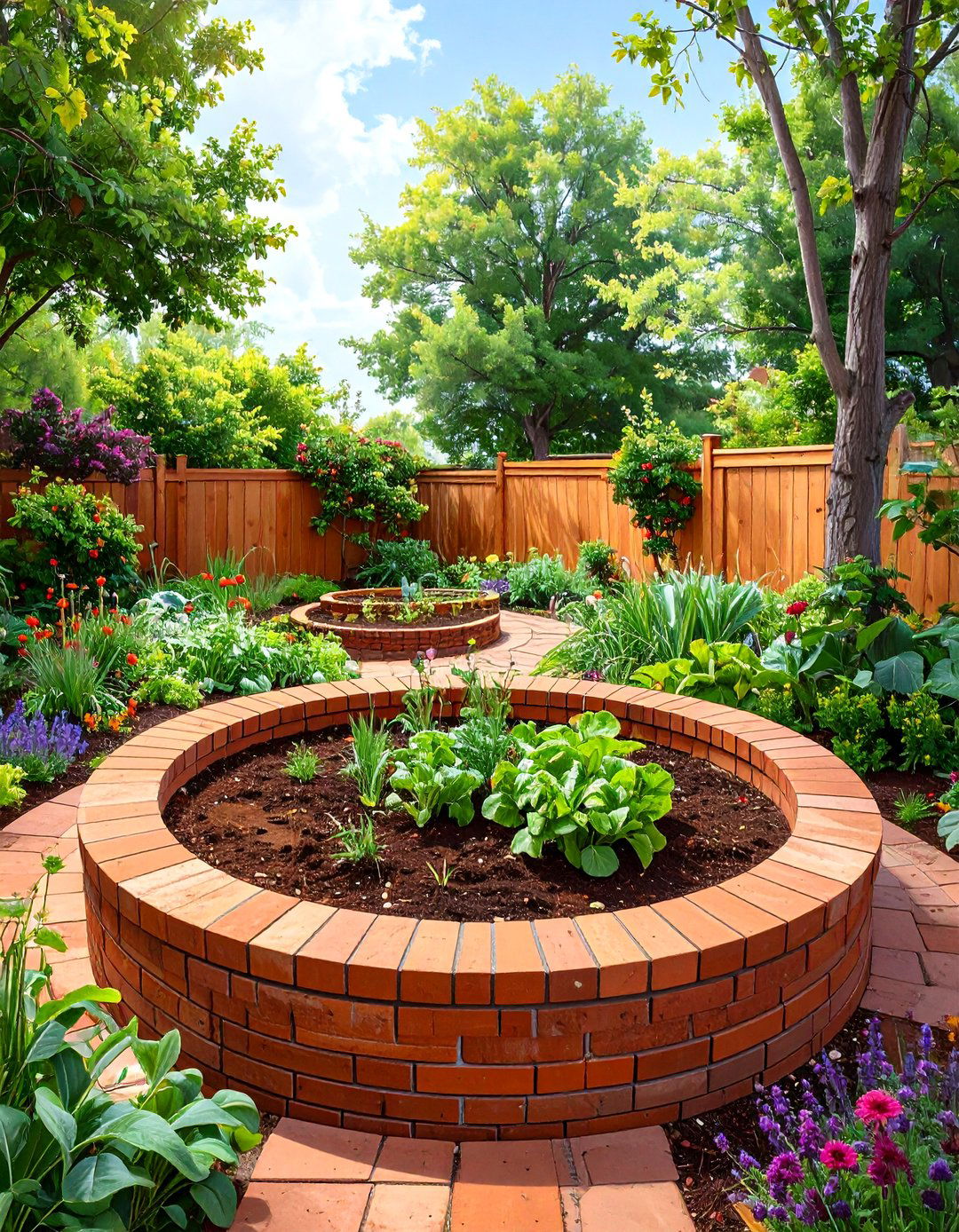 The Keyhole Permaculture Raised Garden - 30 ai raised garden design ideas