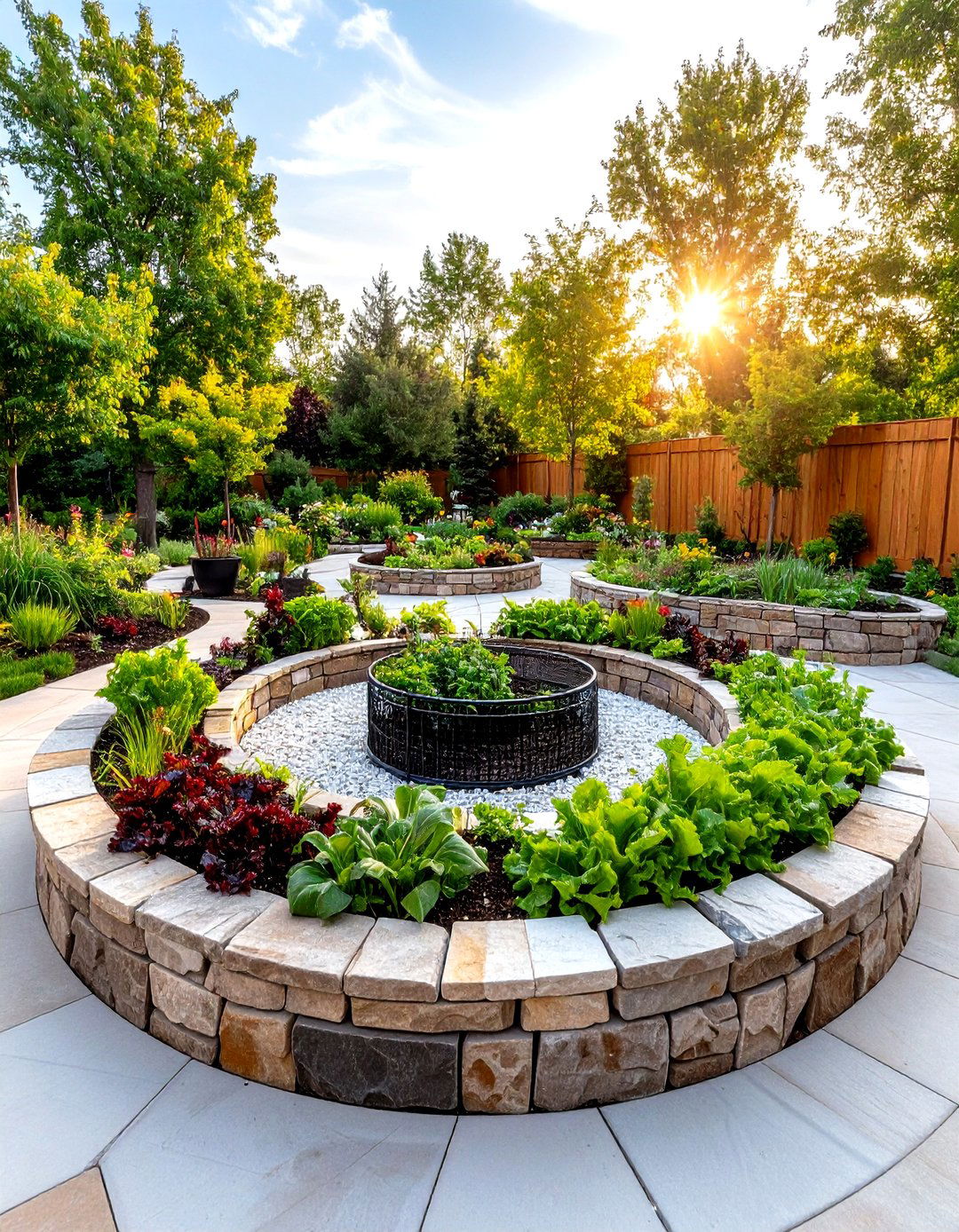 The Keyhole Raised Garden Bed - 30 diy raised garden bed ideas