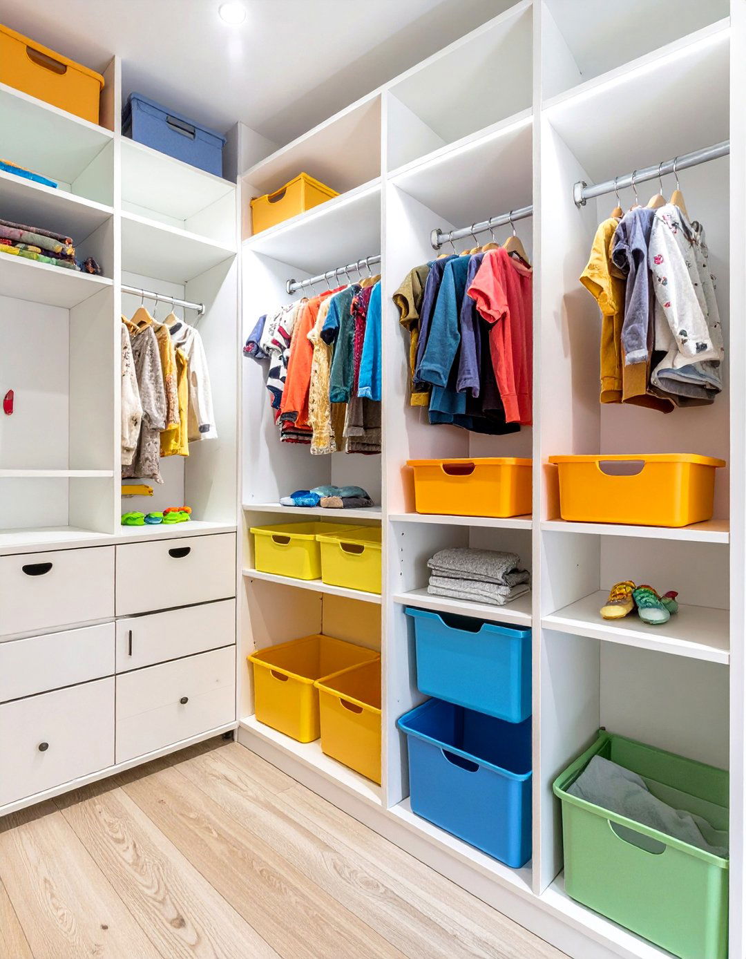 The Kid Friendly Adjustable Closet - 30 closet by design reviews ideas