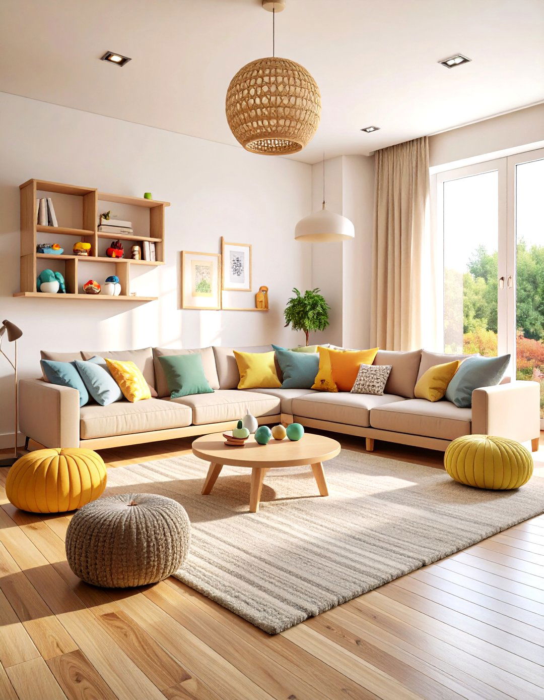 The Kid Friendly Family Living Room - 30 living room set up ideas