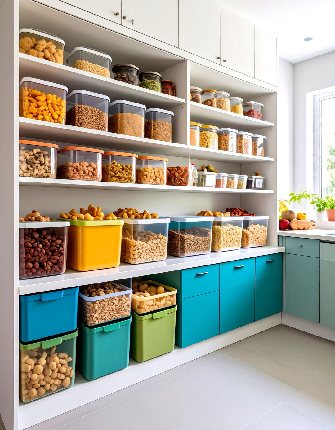The Kid Friendly Kitchen Pantry Station - 30 kitchen pantry organization ideas