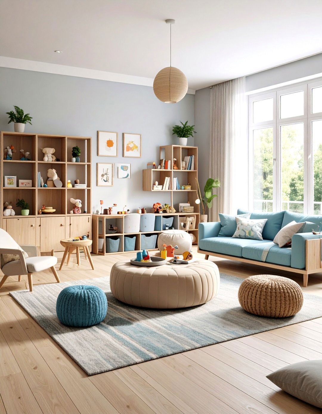 The Kid Proof Family Room - 30 family room vs living room decorating ideas