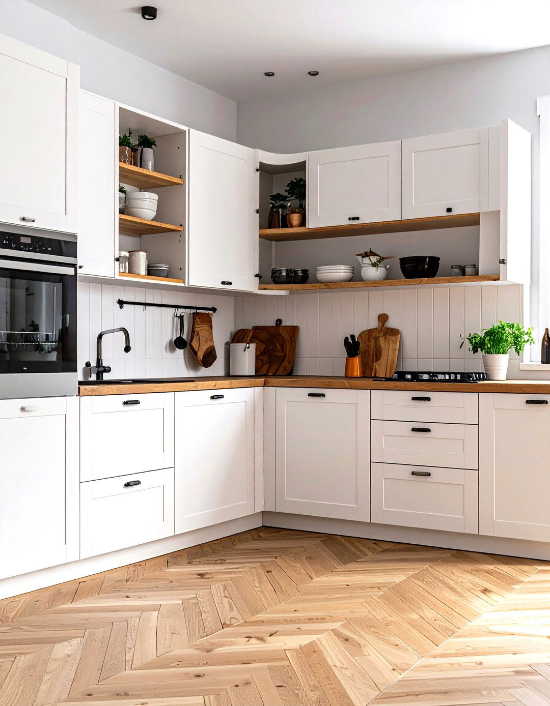 The Kidney Shaped Pull Out Kitchen Cabinet - 30 kitchen corner cabinet ideas