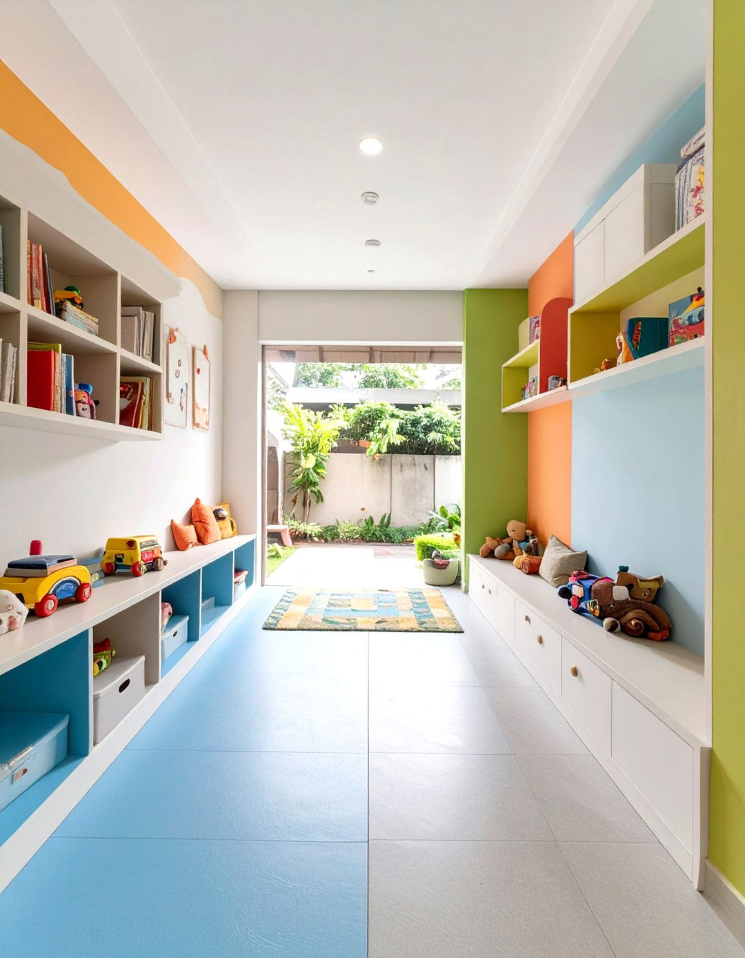The Kids Playroom Passage - 30 enclosed breezeway ideas from garage to house