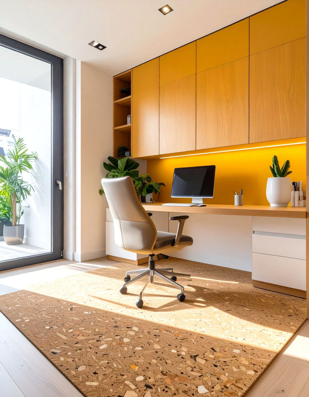 The Kirei Board Cabinetry Office - 30 interior design with sustainable materials ideas