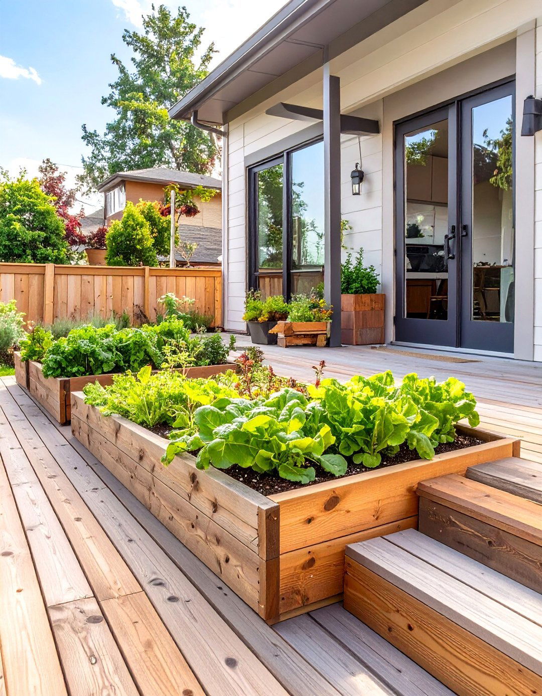 The Kitchen Garden Deck - 30 deck design tool ideas