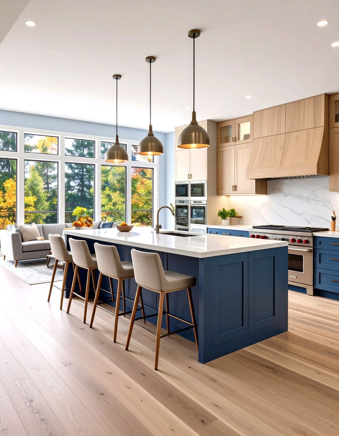 The Kitchen Island as a Room Divider - 30 kitchen islands ideas