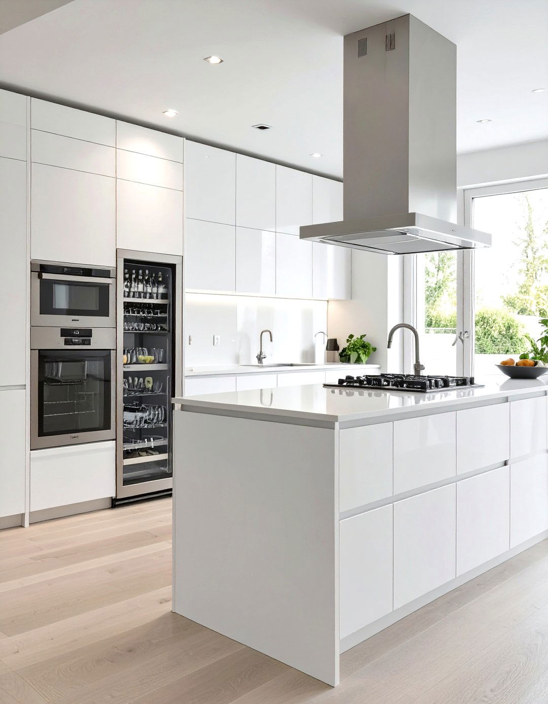 The Kitchen Island with Integrated Appliances - 30 modern kitchen island ideas
