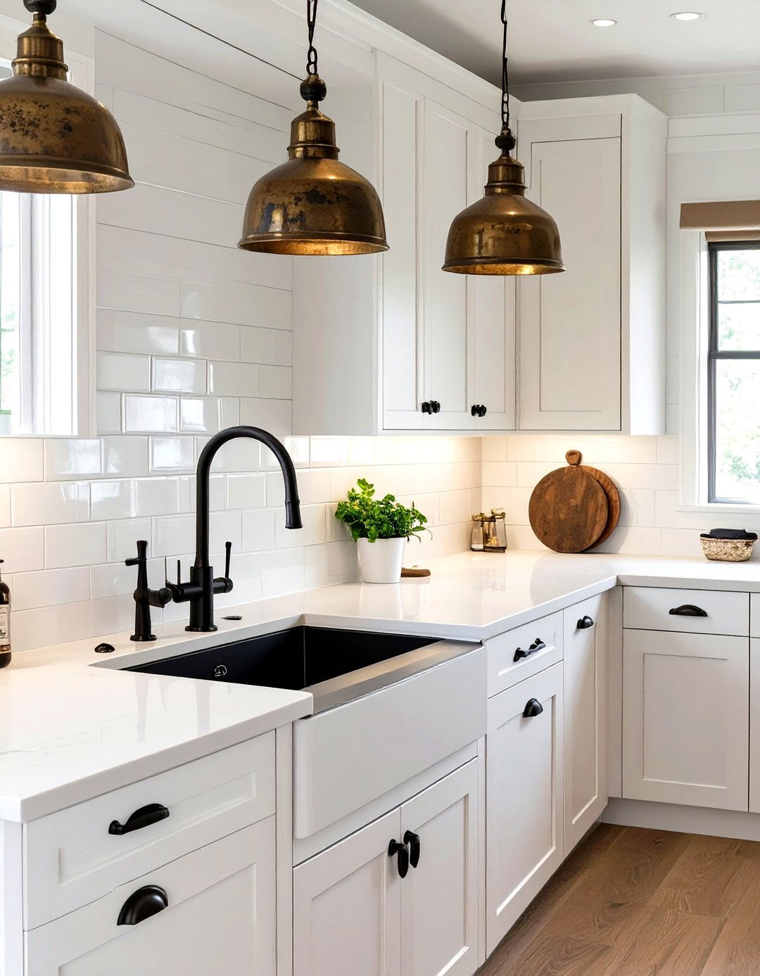 The Kitchen with Mixed Metals - 30 modern kitchen designs photo gallery