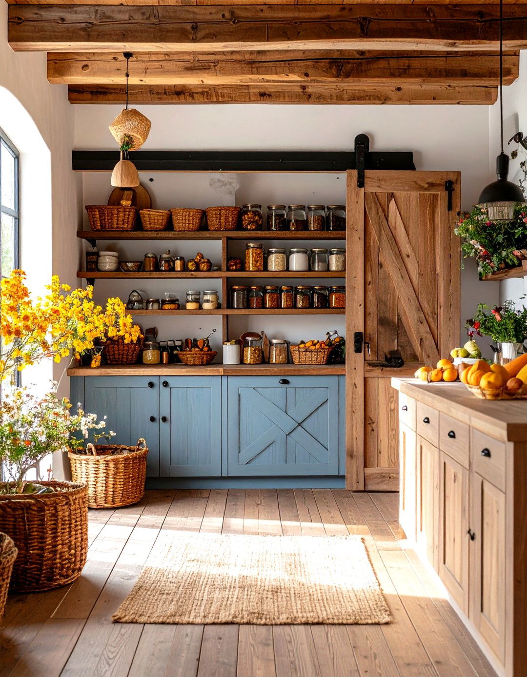 The Kitchen with a Freestanding Pantry - 30 dream kitchen ideas
