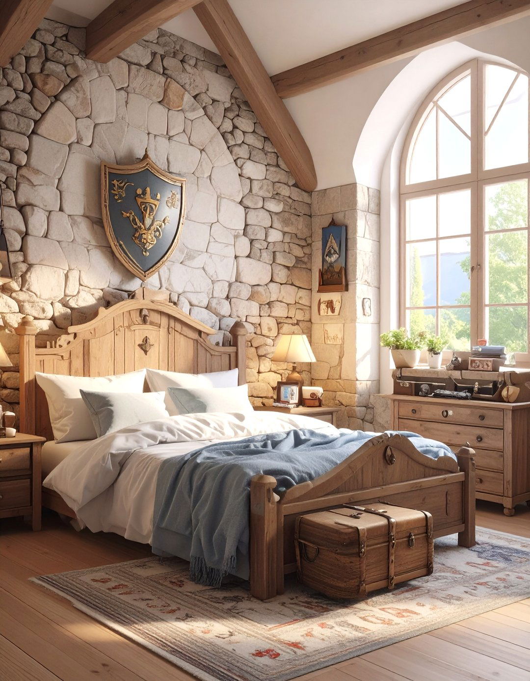 The Knights Castle Stronghold Bedroom - 30 awesome boy bedroom ideas