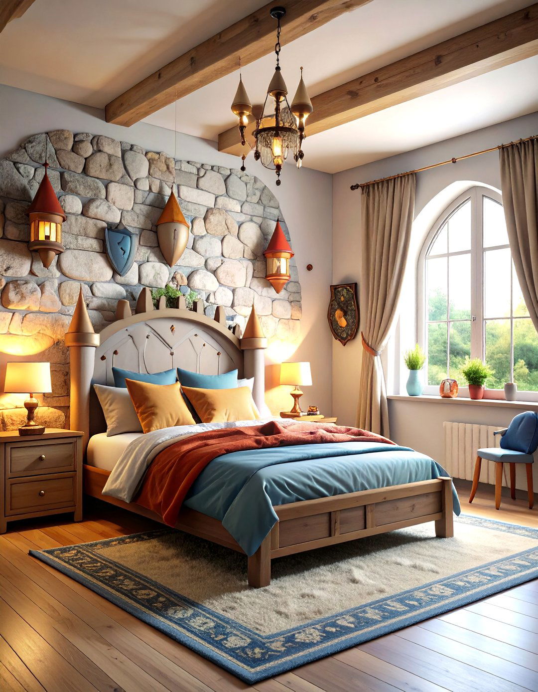 The Knights and Castles Bedroom - 30 7 year old boy bedroom ideas