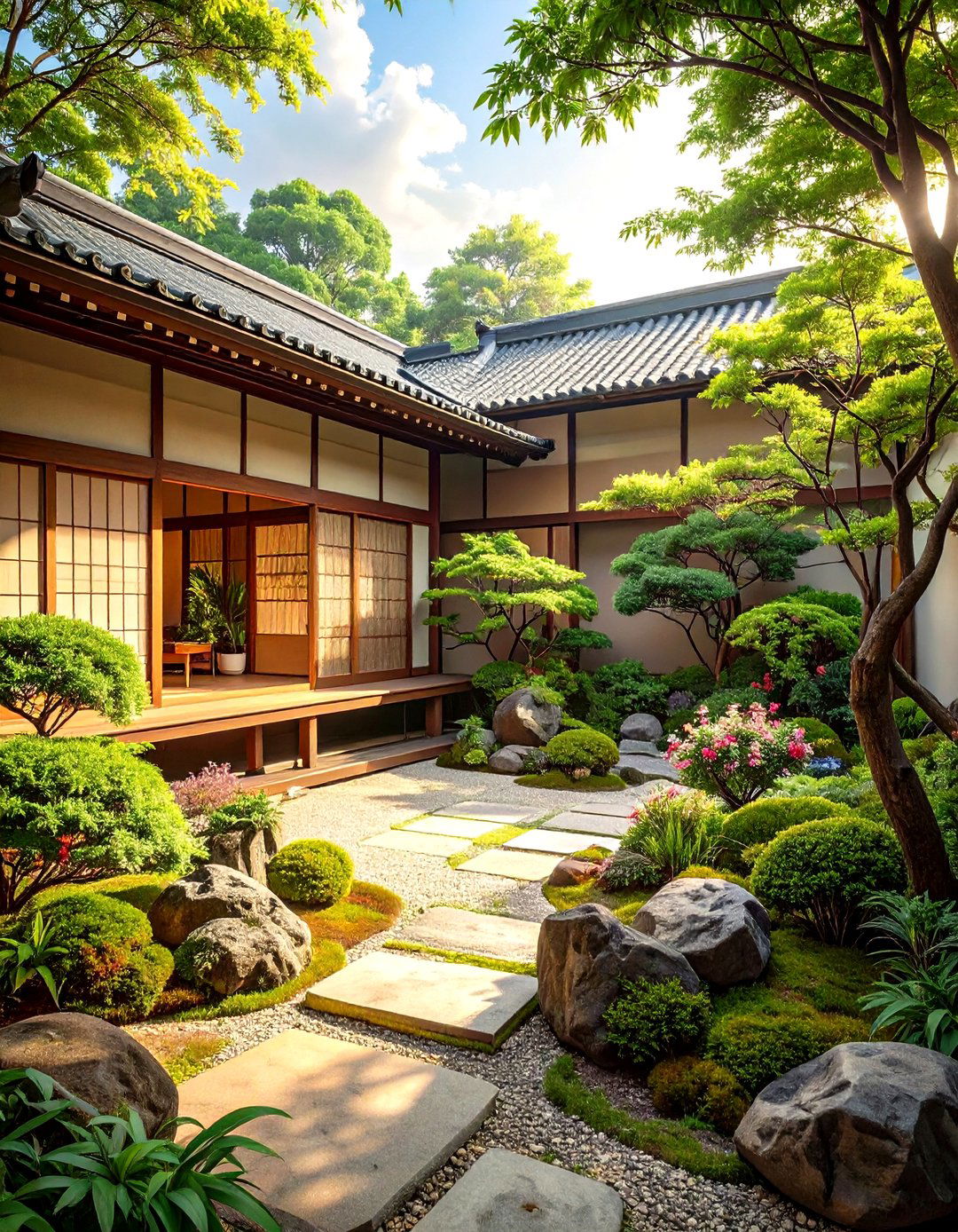 The Kyo Machiya Courtyard House