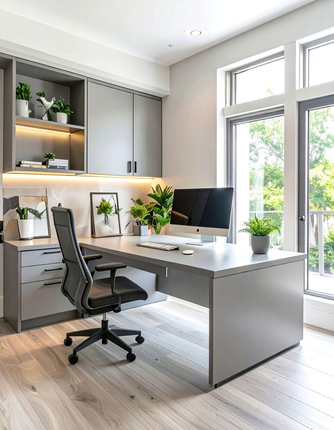 The L Shaped Corner Office Desk - 30 office desk ideas