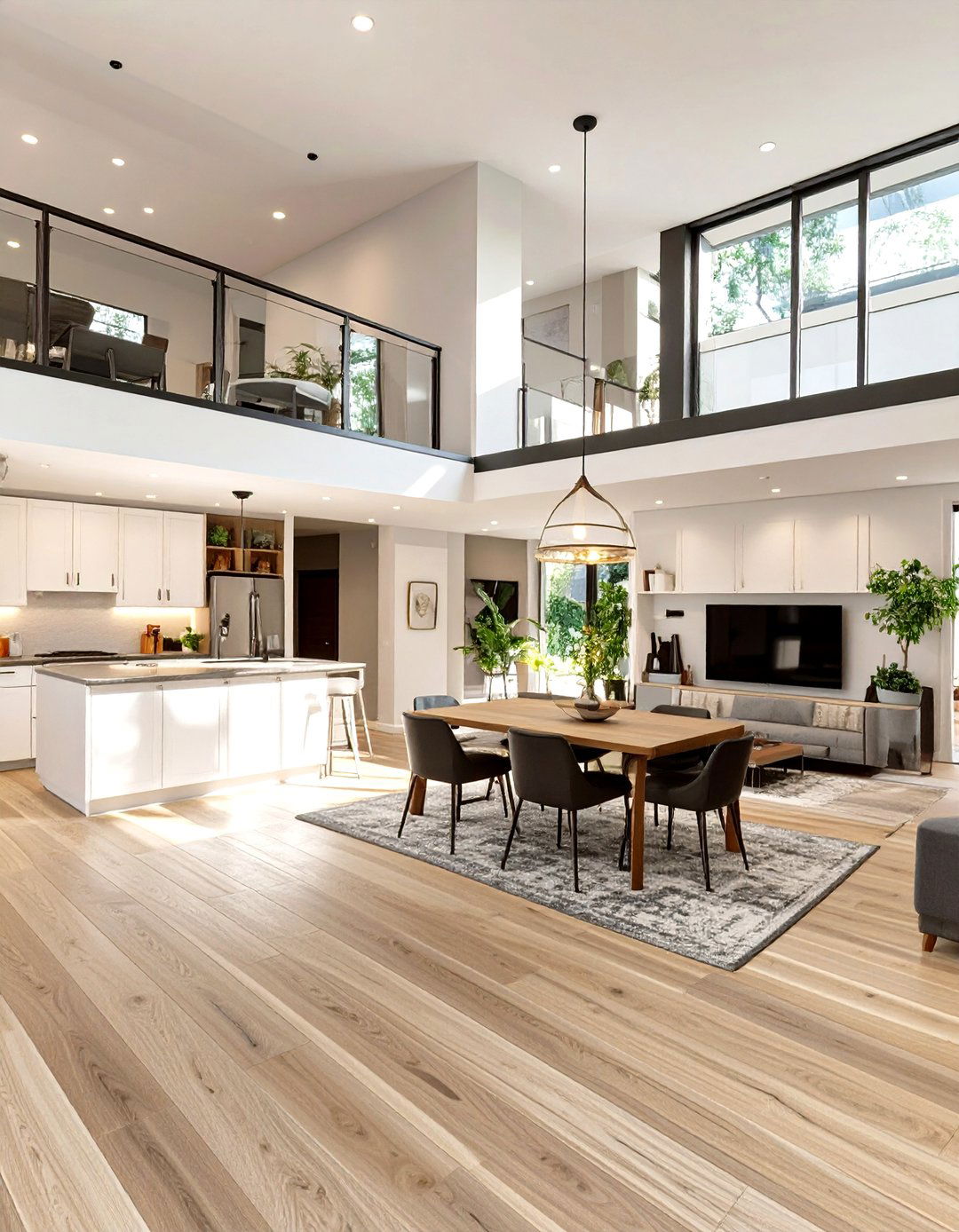 The L Shaped Layout Advantage - 30 open kitchen living room ideas