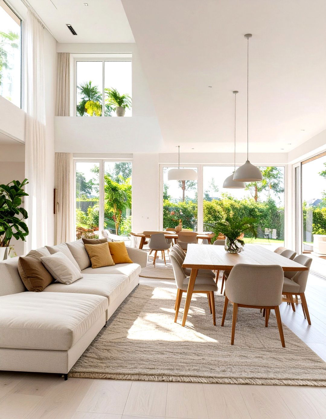 The L Shaped Layout Advantage - 30 lounge dining room ideas