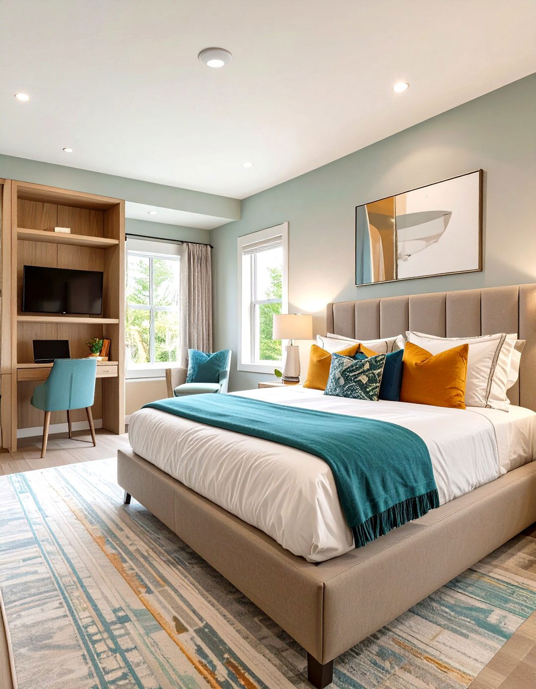 The L Shaped Master Bedroom - 30 master bedroom layout ideas