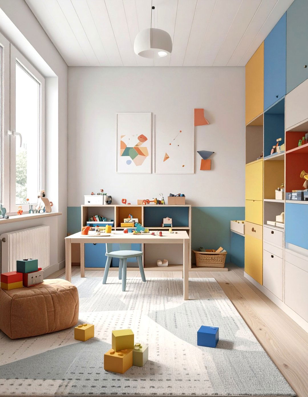 The LEGO Builders Workshop Room - 30 kids room decor ideas