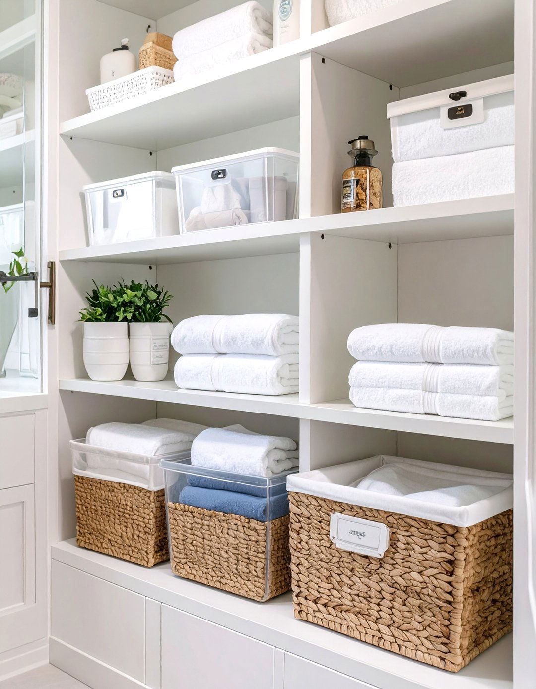 The Labeled and Hyper Organized Closet - 30 bathroom linen closet ideas