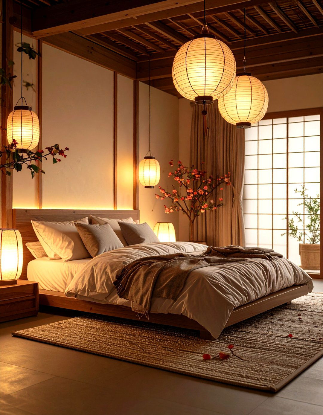 30 Calm Japanese Bedroom Design Ideas for Better Sleep