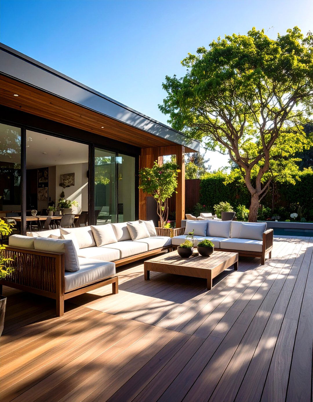 The Laser Cut Metal Art Panels - 30 deck privacy ideas