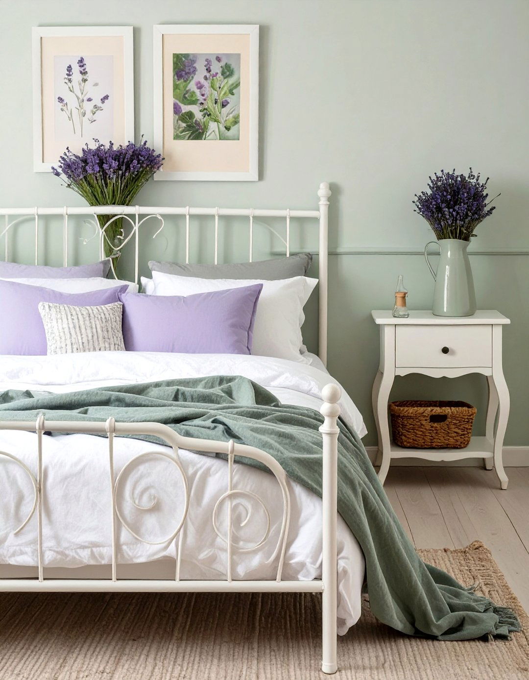 The Lavender Field Inspired Bedroom - 30 french country bedroom ideas
