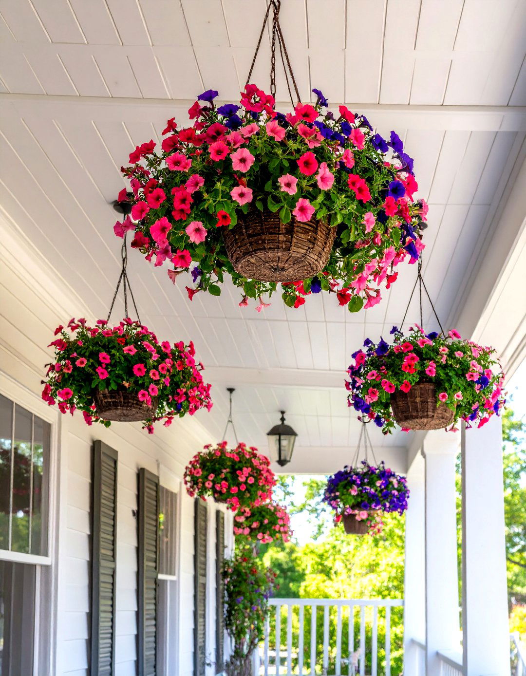 The Layered Doormat Look - 30 farmhouse front porch ideas
