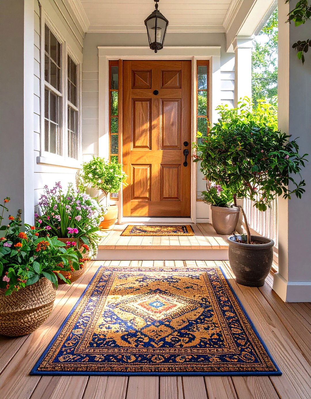 30 Narrow Front Porch Ideas to Boost Curb Appeal - We Love Home Blog
