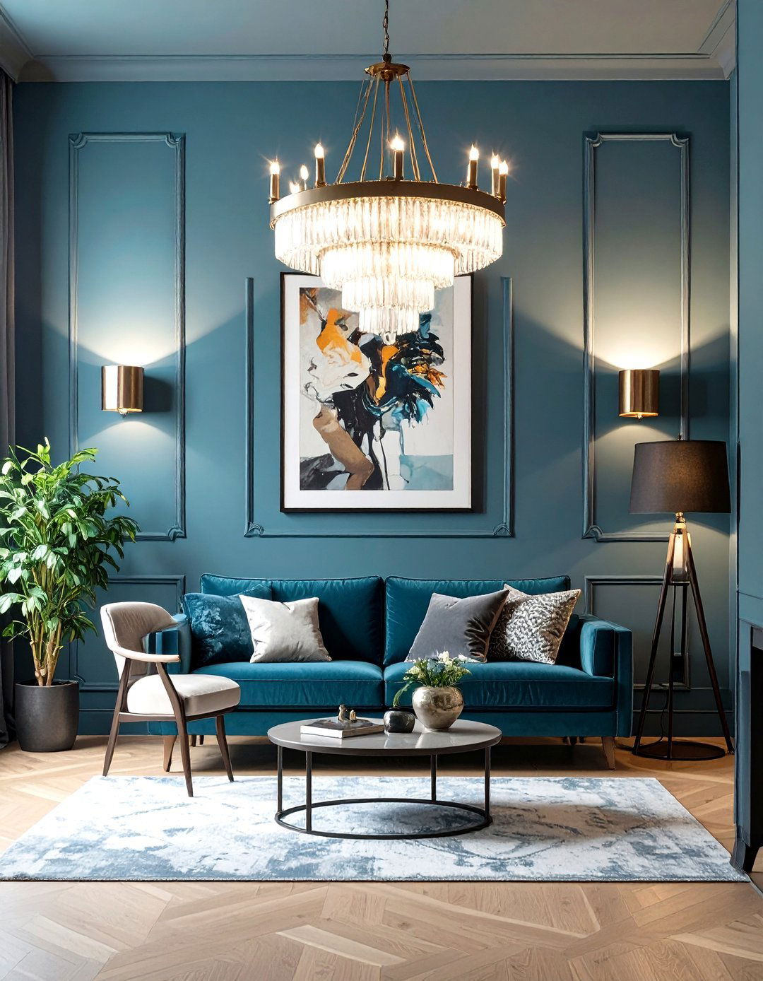 The Layered Lighting Gothic Ambiance - 30 modern gothic interior design ideas
