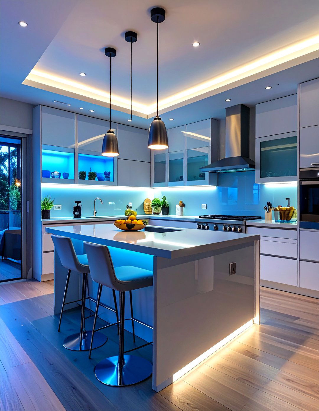 The Layered Lighting Kitchen - 30 contemporary kitchen ideas
