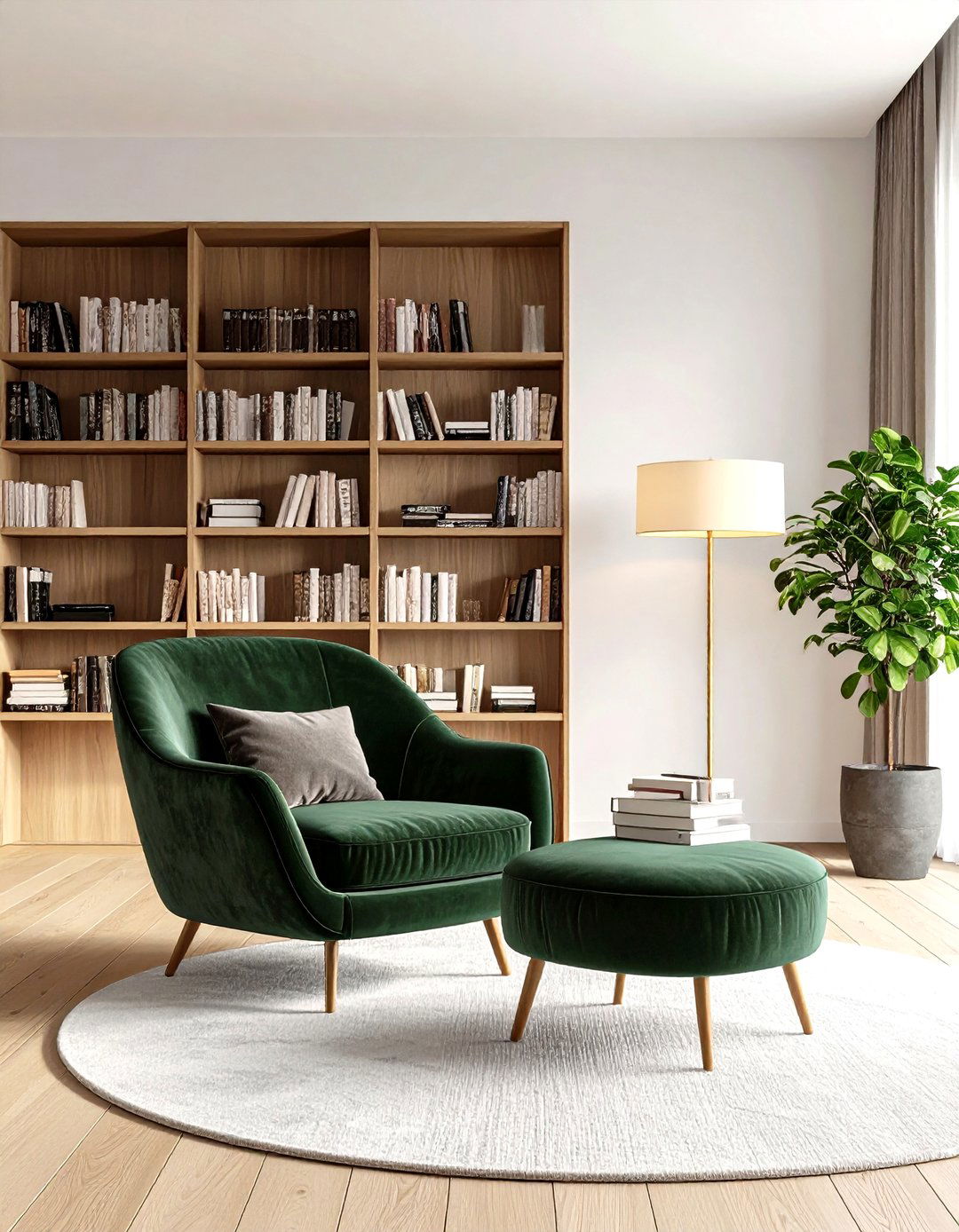 The Library Reading Nook Living Room - 30 living room setup ideas