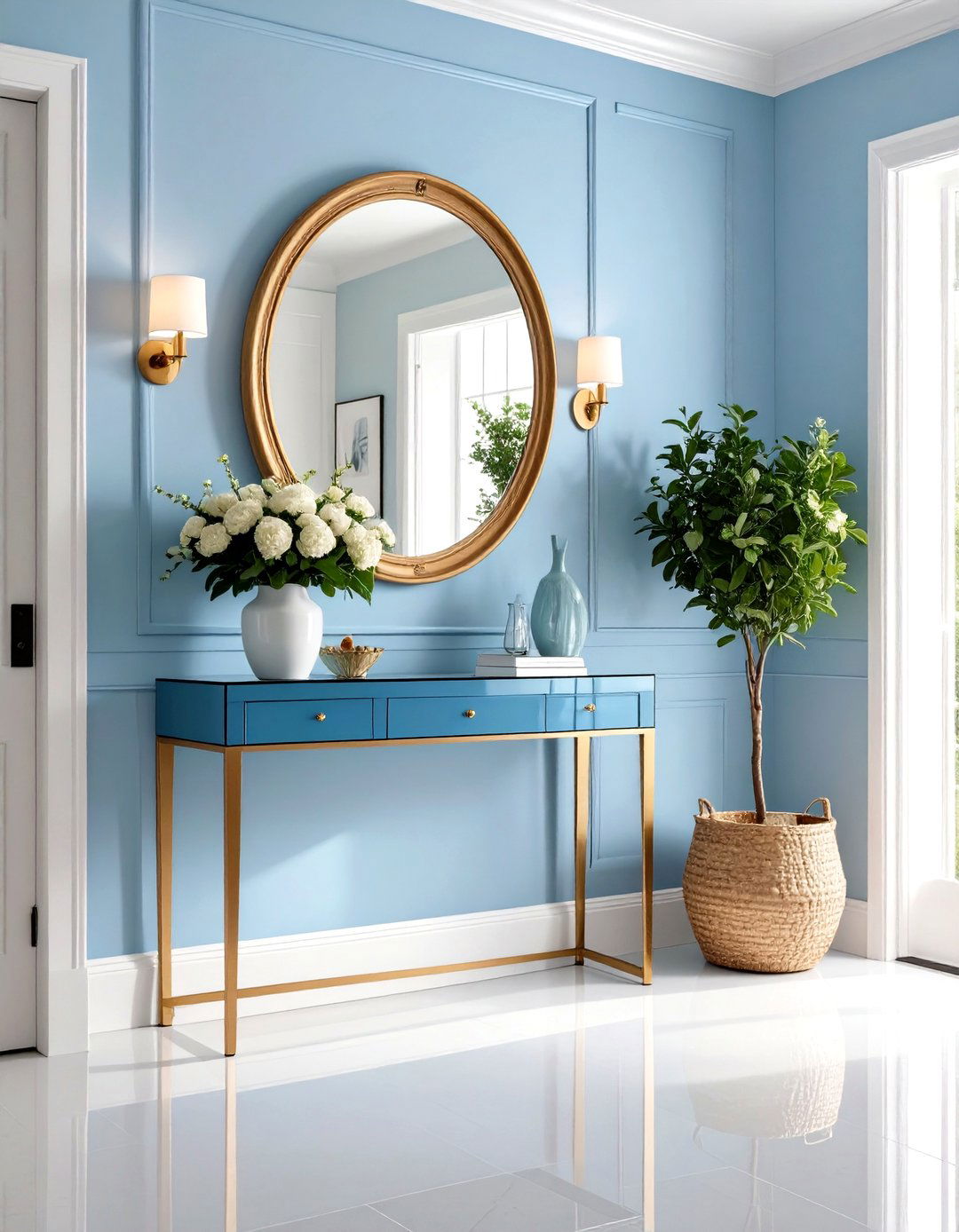 The Light and Airy Entryway - 30 entryway decorating ideas