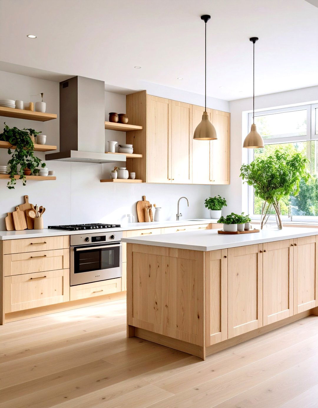 The Light and Bright Plywood Kitchen - 30 ikea kitchen ideas