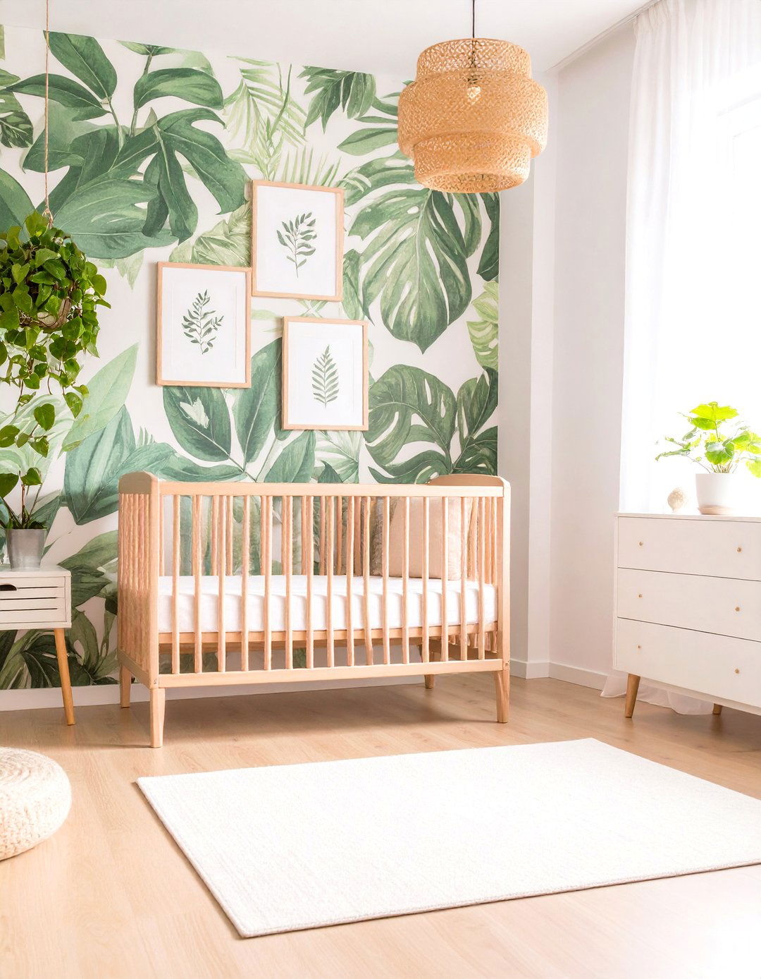 The Little Botanists Green Room - 30 modern baby boy room ideas