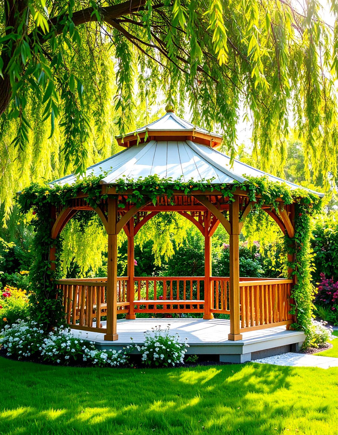 The Living Gazebo - 30 backyard gazebo ideas