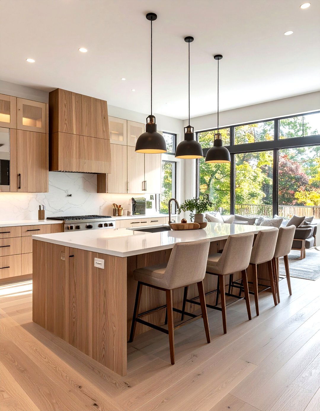 The Living Kitchen and Social Hub - 30 kitchen trends 2023 2025
