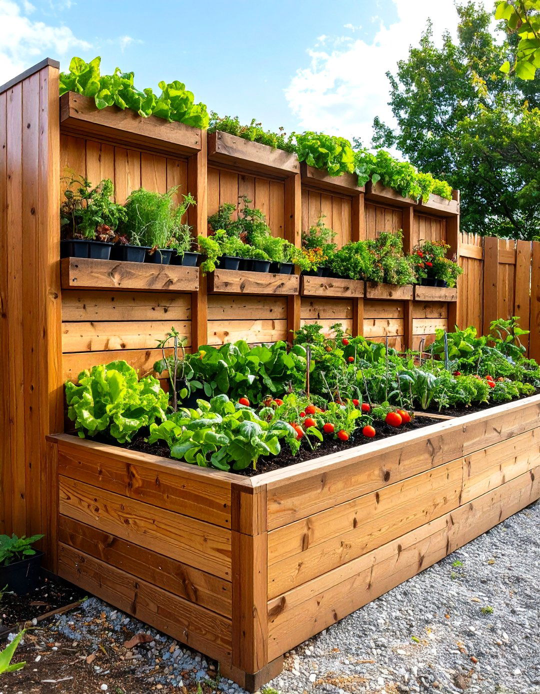 The Living Wall Raised Garden Bed - 30 ideas for raised garden beds