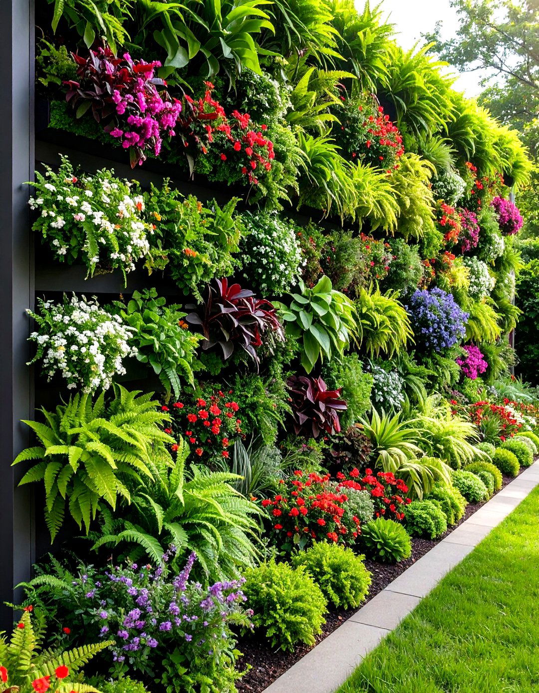 The Living Wall Vertical Garden Retaining Wall - 30 garden retaining wall ideas