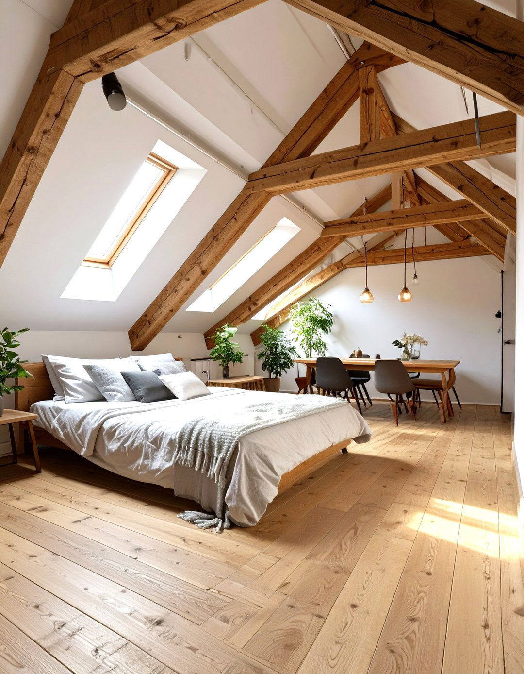 The Loft Space Conversion - 30 modern farm house design ideas
