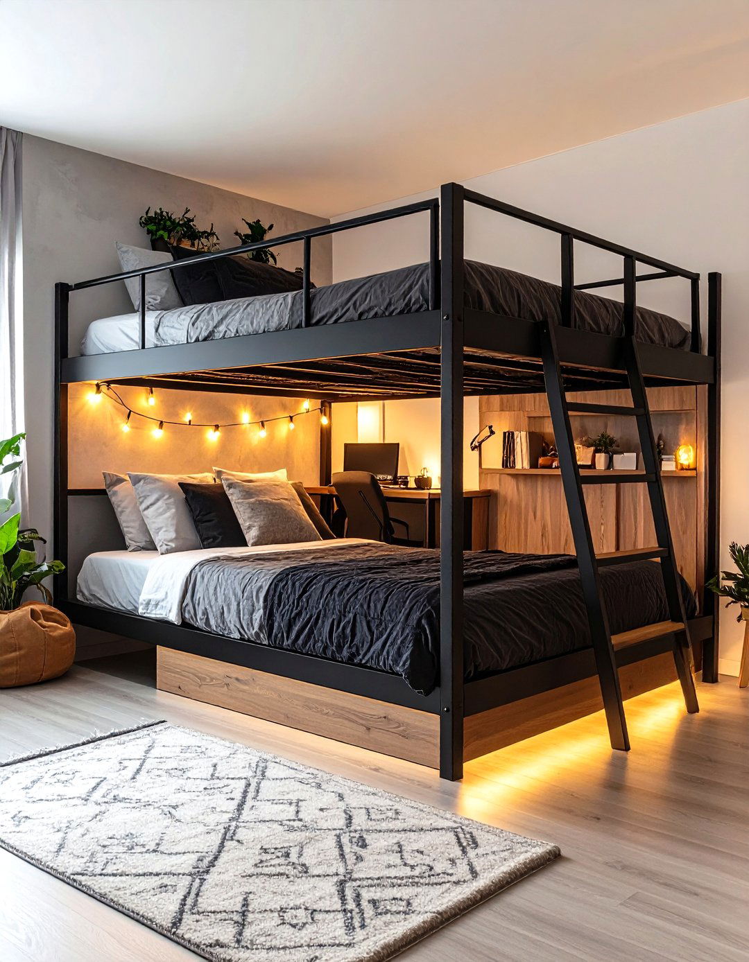 The Lofted Bed Sanctuary - 30 dorm storage ideas
