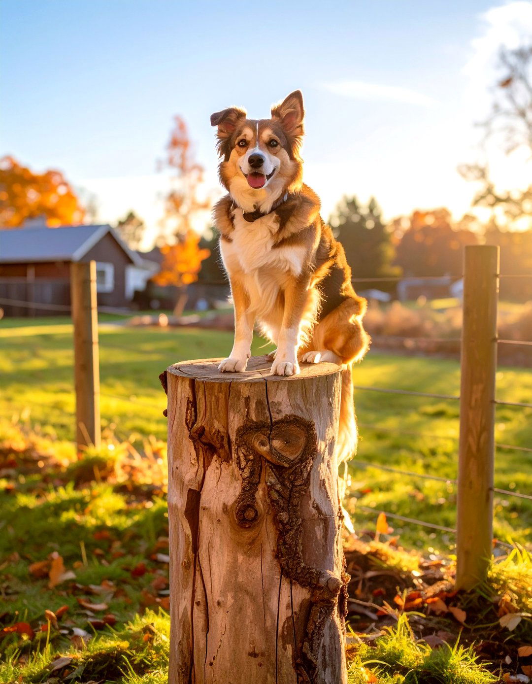 The Lookout Post Perch - 30 dog-friendly backyard ideas on a budget