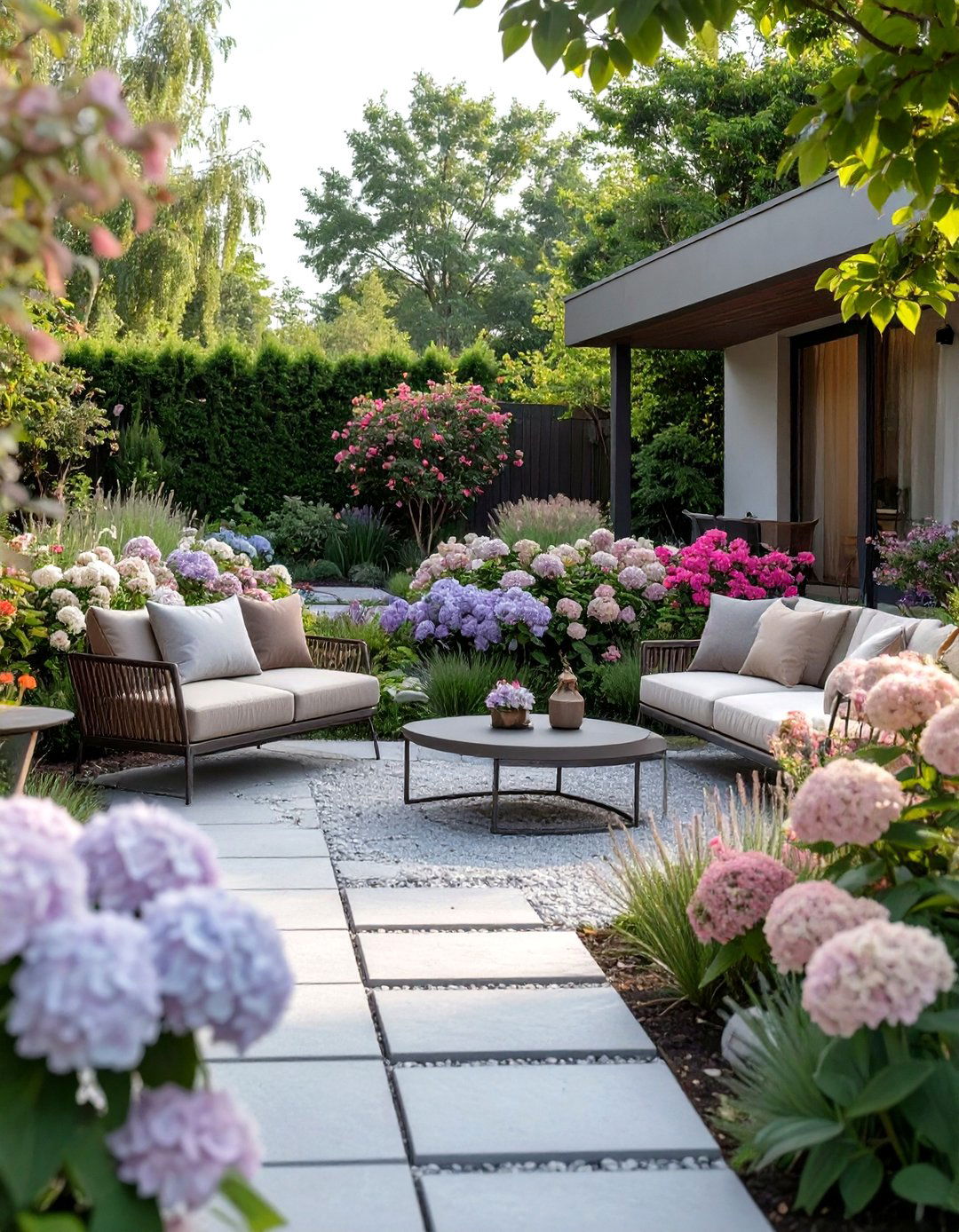 The Low Allergen Modern Garden - 30 modern small garden ideas