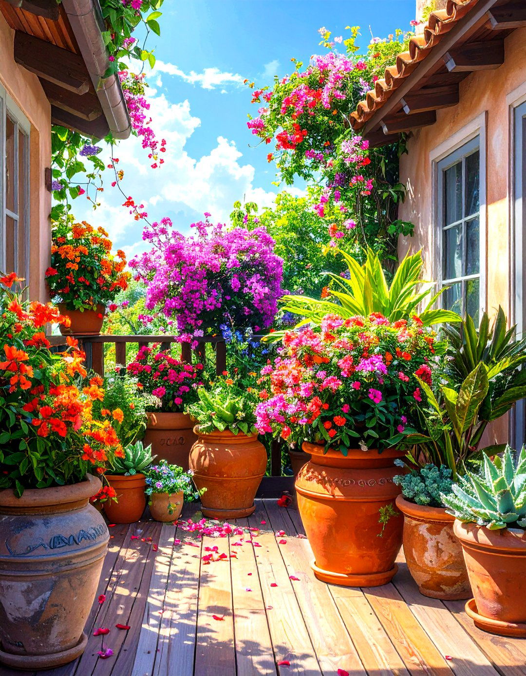 The Low Effort Container Garden Oasis - 30 low maintenance florida landscaping ideas