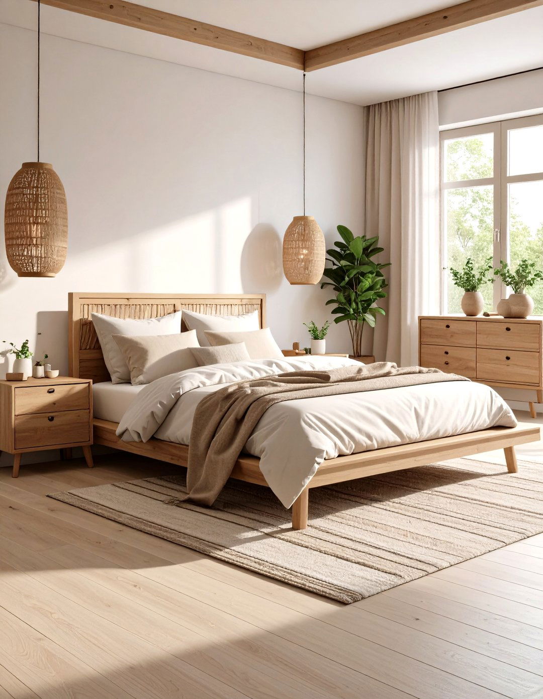 The Low Furniture Zen Approach - 30 layout ways to arrange a small bedroom ideas